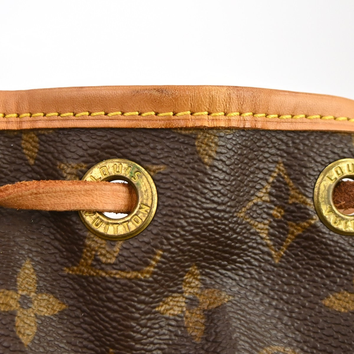 Louis Vuitton Vintage Montsouris Backpack Monogram Canvas Brown Canvas Backpack Bag (Pre-Owned)