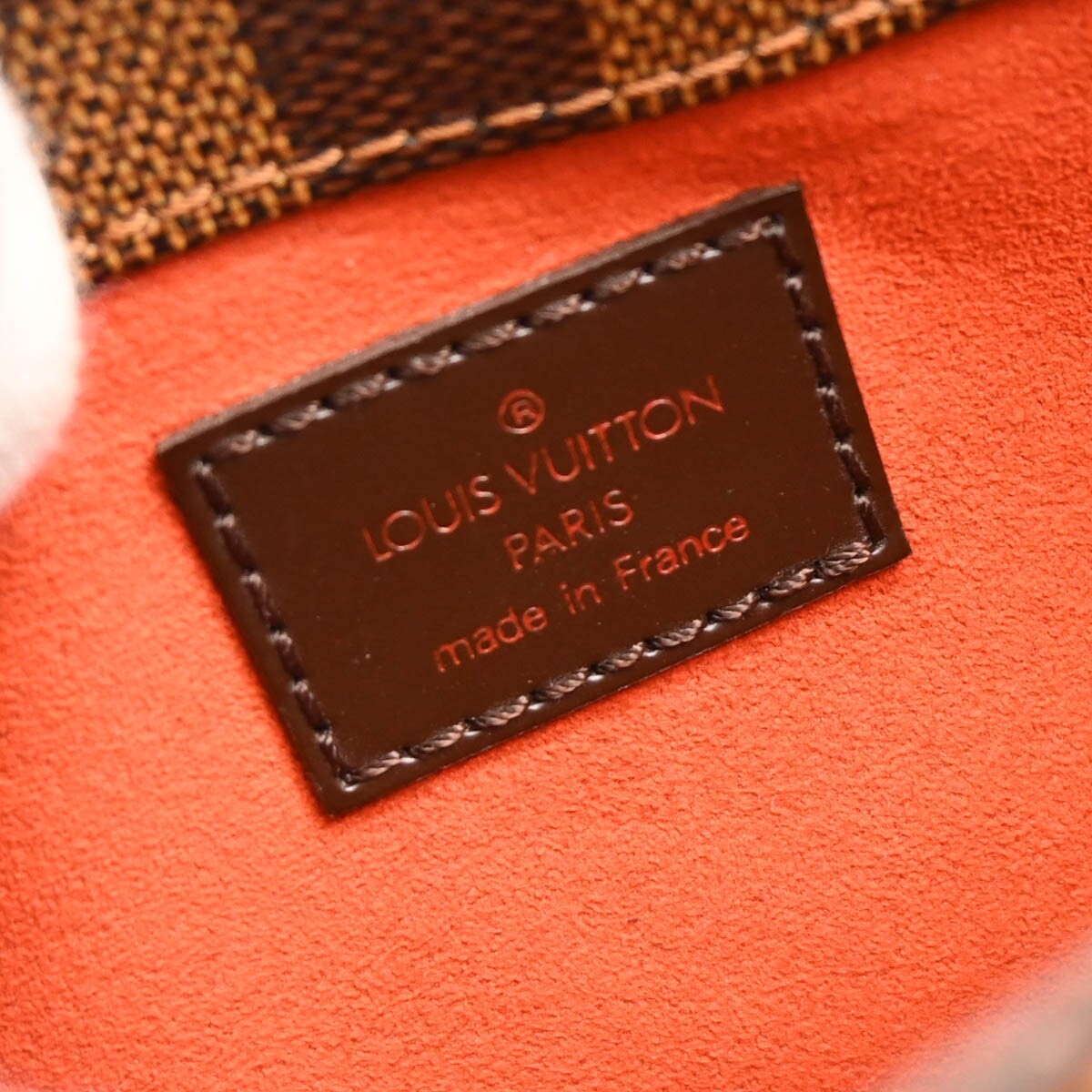 Louis Vuitton Aubagne Bag Damier Brown Canvas Shoulder Bag Bag (Pre-Owned)