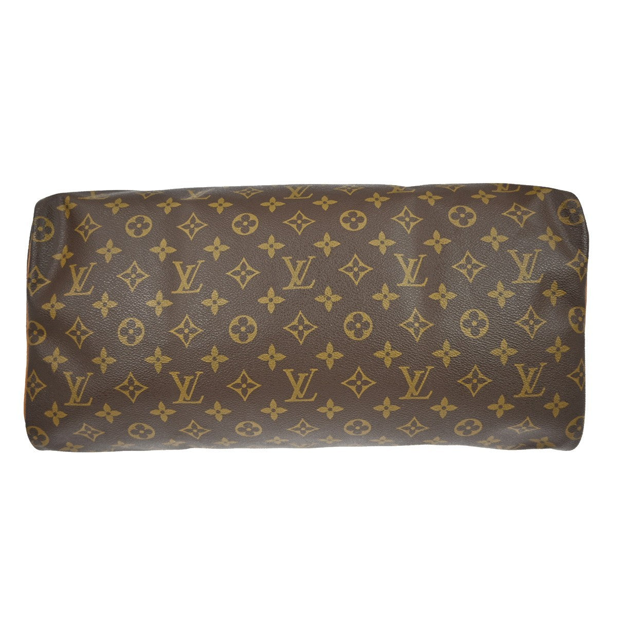 Louis Vuitton Speedy Handbag Monogram Canvas Brown Canvas Handbag (Pre-Owned)