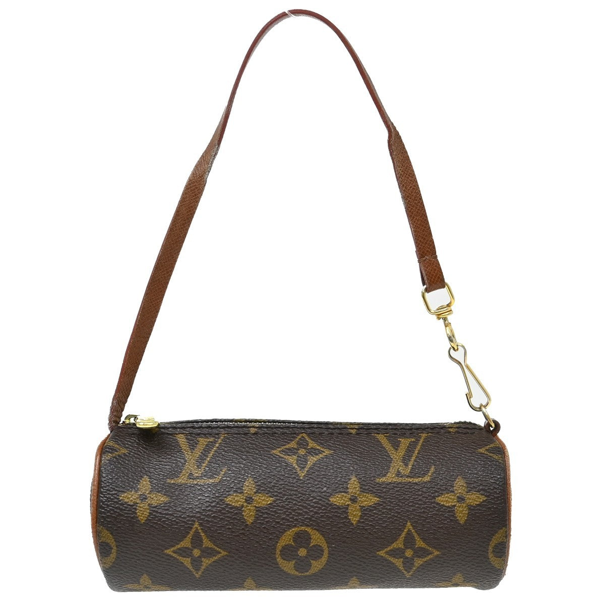 Louis Vuitton Papillon Pochette Monogram Canvas Brown Canvas Clutche & Pouche Bag (Pre-Owned)