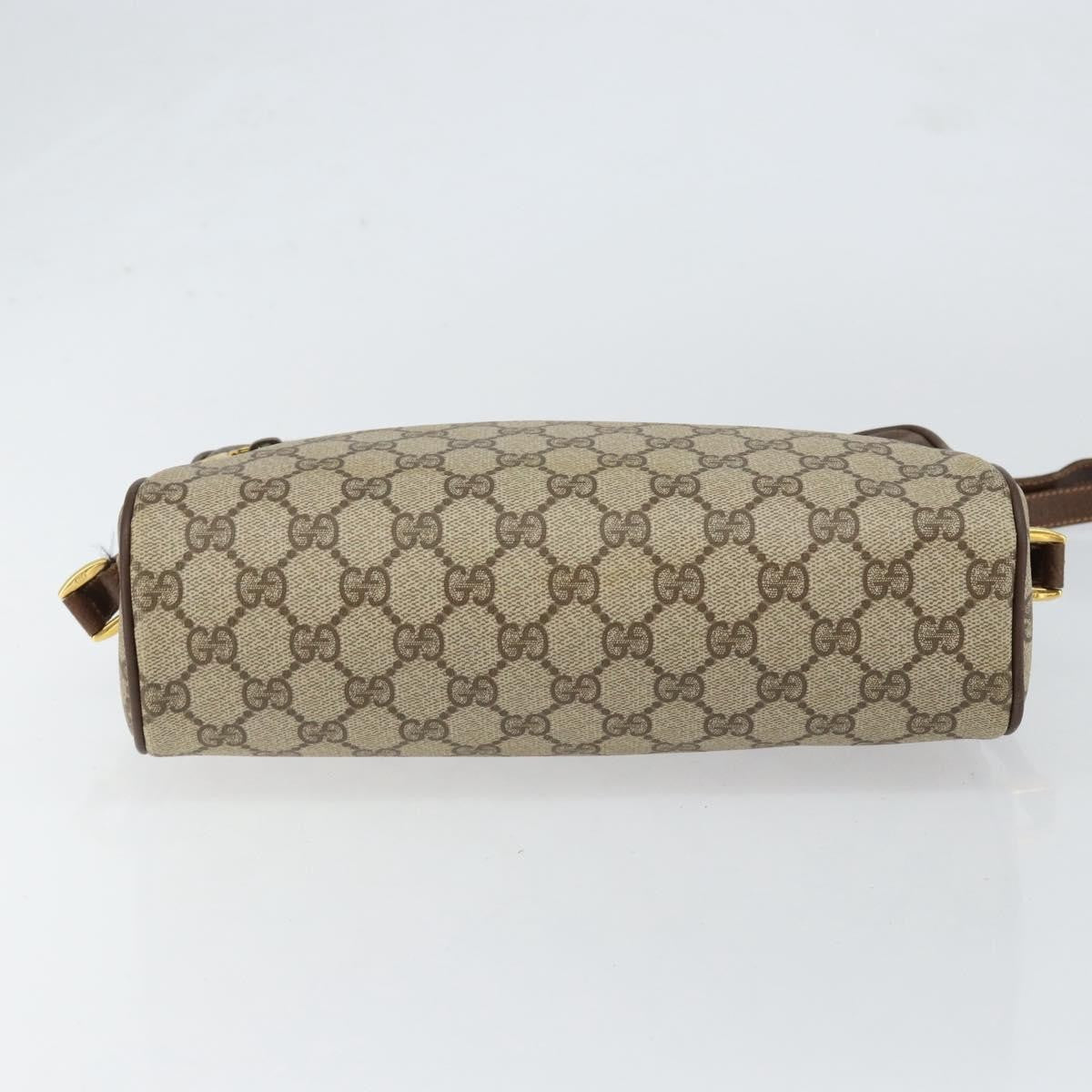 Gucci Vintage Ophidia Shoulder Bag Gg Canvas Beige Pvc Shoulder Bag Bag (Pre-Owned)