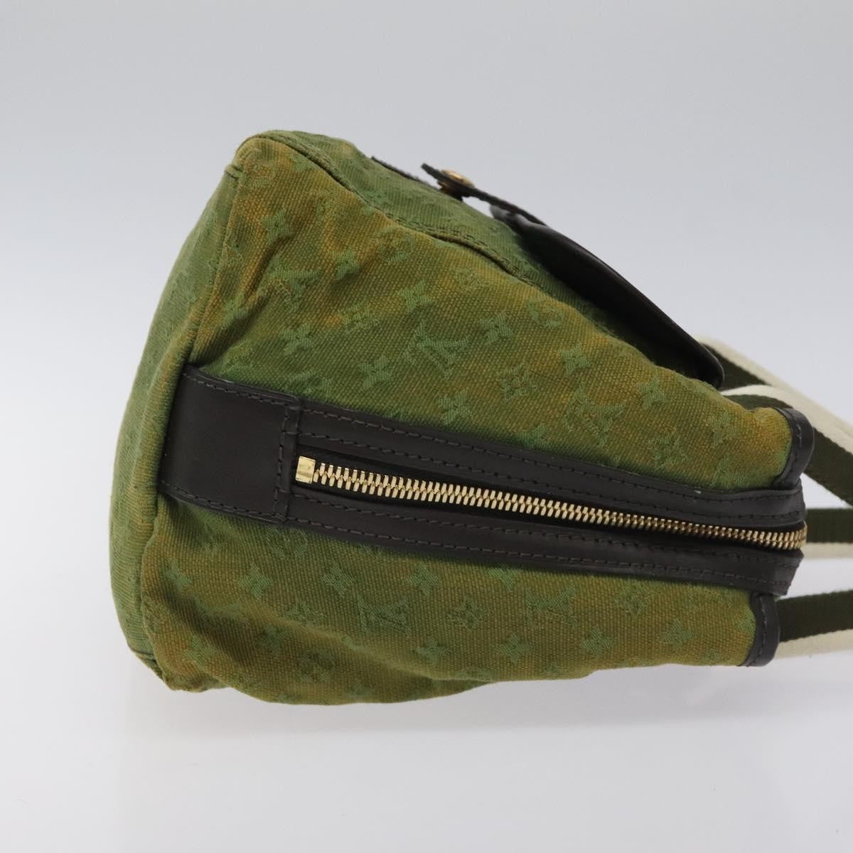 Louis Vuitton Sac Mary Kate Handbag Mini Lin Khaki Canvas Handbag (Pre-Owned)
