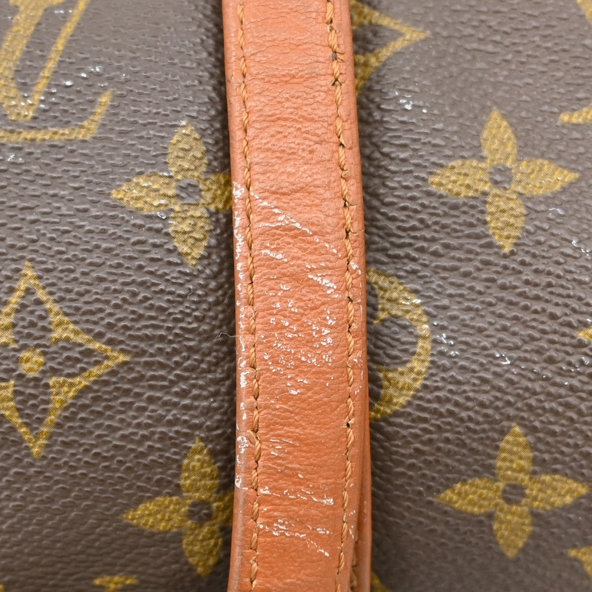 Louis Vuitton Papillon Handbag Monogram Canvas Brown Canvas Handbag (Pre-Owned)