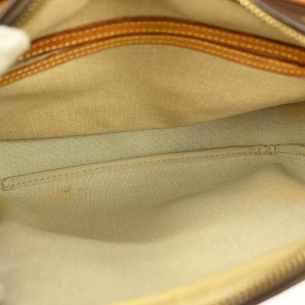 Louis Vuitton Reporter Bag Monogram Canvas Brown Canvas Shoulder Bag Bag (Pre-Owned)
