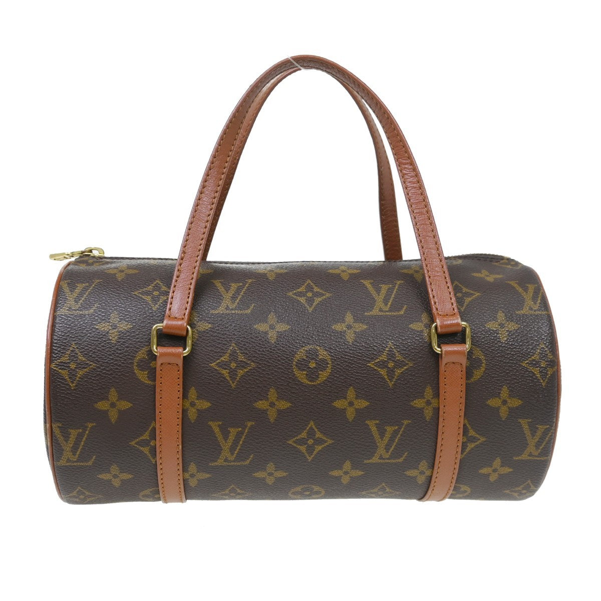 Louis Vuitton Papillon Handbag Monogram Canvas Brown Canvas Handbag (Pre-Owned)