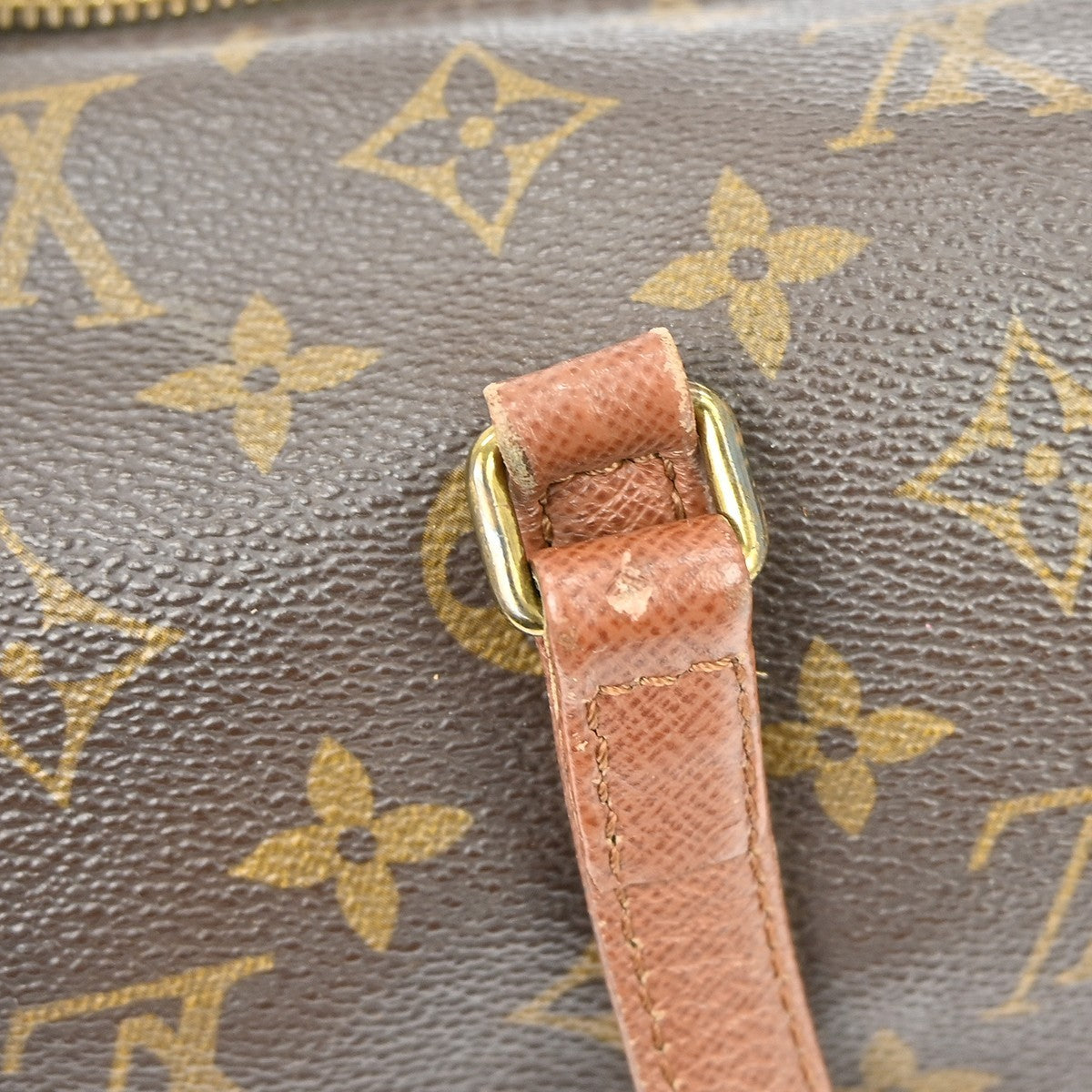 Louis Vuitton Papillon Handbag Monogram Canvas Brown Canvas Handbag (Pre-Owned)