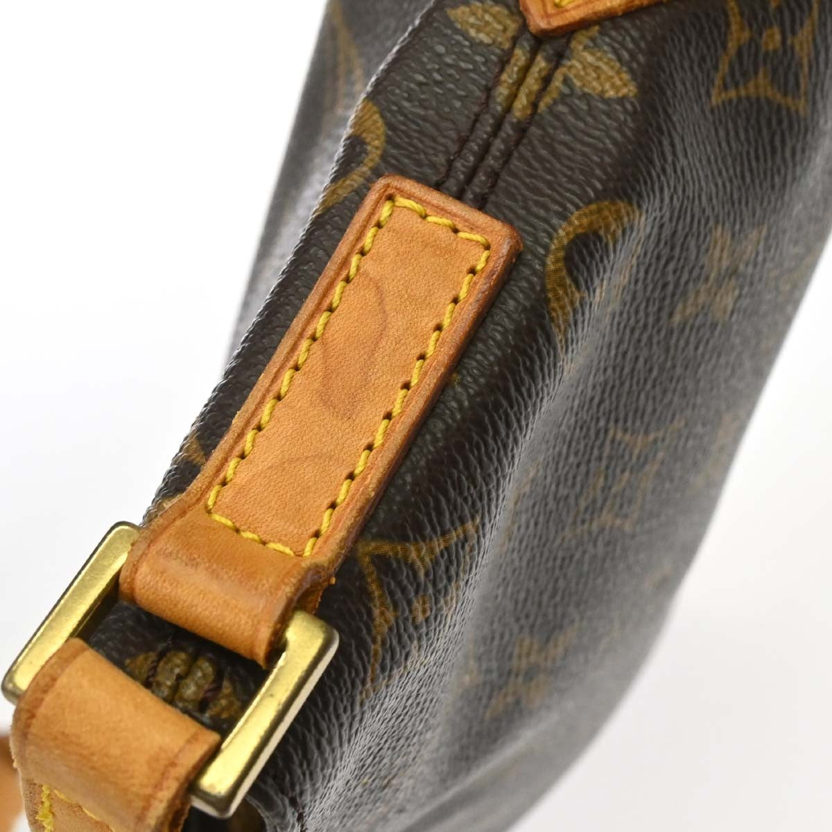 Louis Vuitton Trotteur Handbag Monogram Canvas Brown Canvas Clutche & Pouche Bag (Pre-Owned)