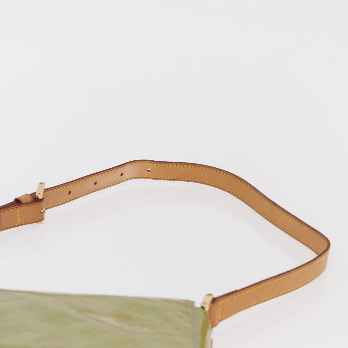 Louis Vuitton Thompson Street Handbag Monogram Vernis Green Patent_Leather Shoulder Bag Bag (Pre-Owned)