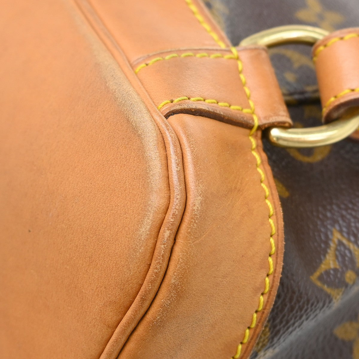 Louis Vuitton Montsouris Backpack Monogram Canvas Brown Canvas Backpack Bag (Pre-Owned)