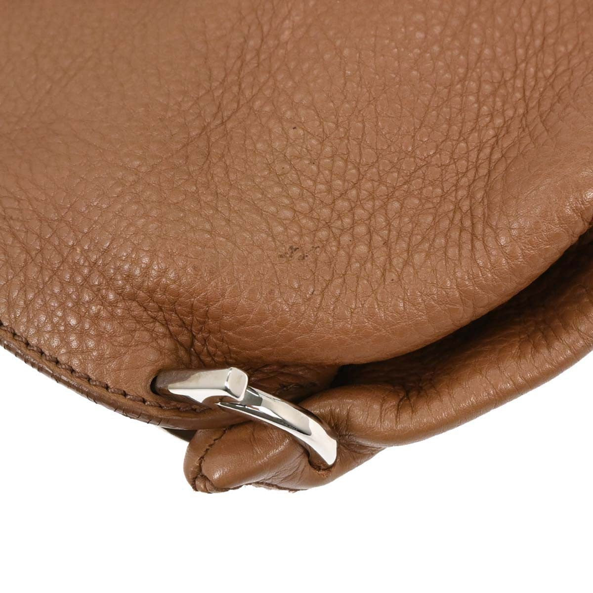 Salvatore Ferragamo Sofia Satchel Leather Brown Leather Handbag (Pre-Owned)