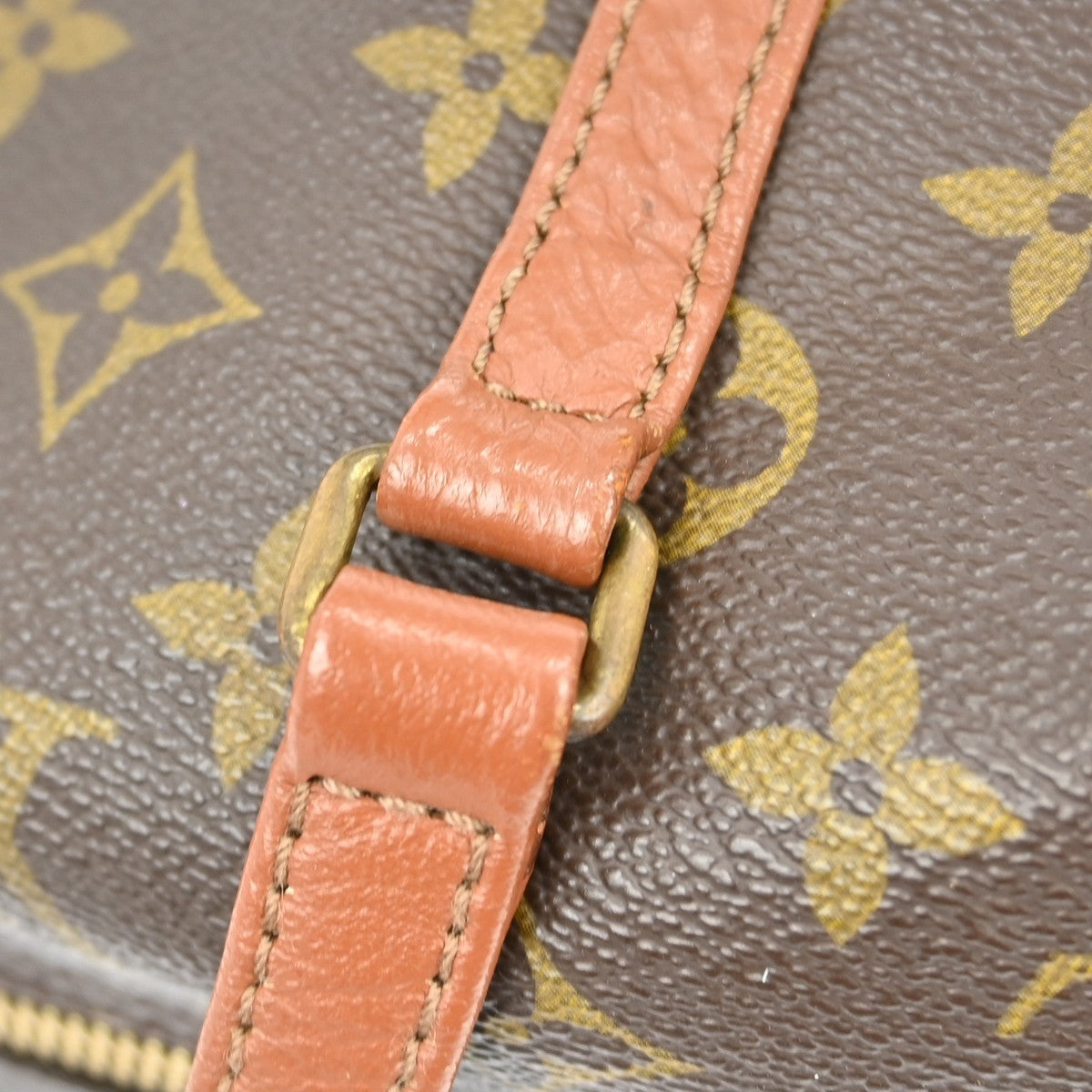 Louis Vuitton Papillon Handbag Monogram Canvas Brown Canvas Handbag (Pre-Owned)