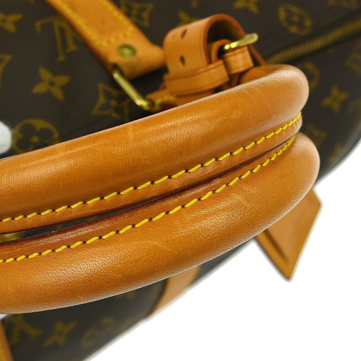 Louis Vuitton Keepall Bag Monogram Canvas Brown Canvas Travel Bag Bag (Pre-Owned)