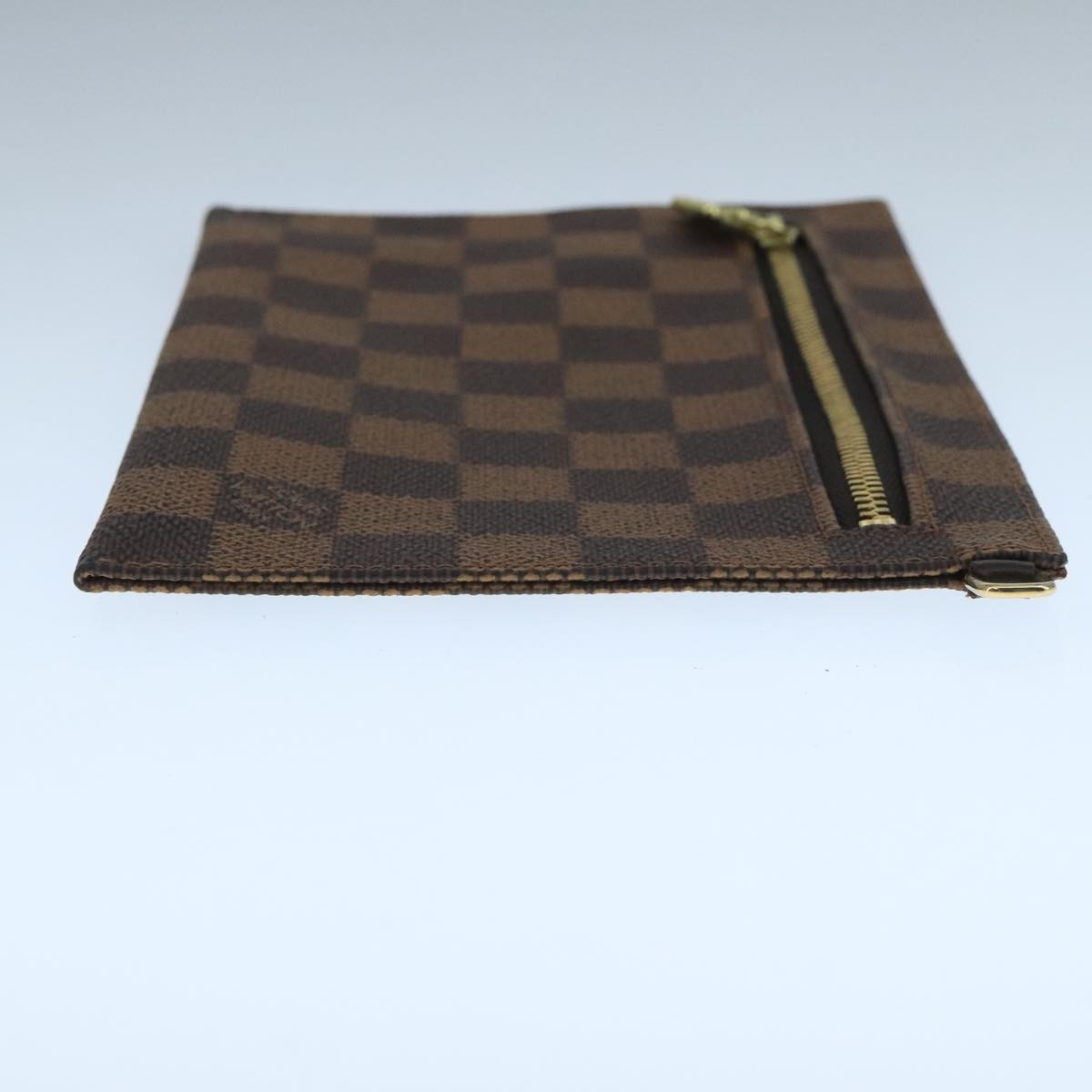 Louis Vuitton Clifton Pouch Damier Brown Canvas Clutche & Pouche Bag (Pre-Owned)