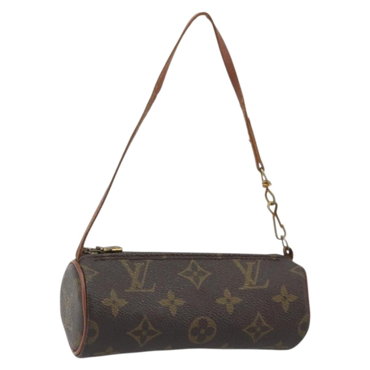 Louis Vuitton Papillon Pochette Monogram Canvas Brown Canvas Clutche & Pouche Bag (Pre-Owned)