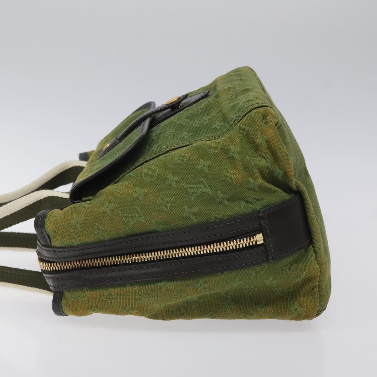 Louis Vuitton Sac Mary Kate Handbag Mini Lin Khaki Canvas Handbag (Pre-Owned)