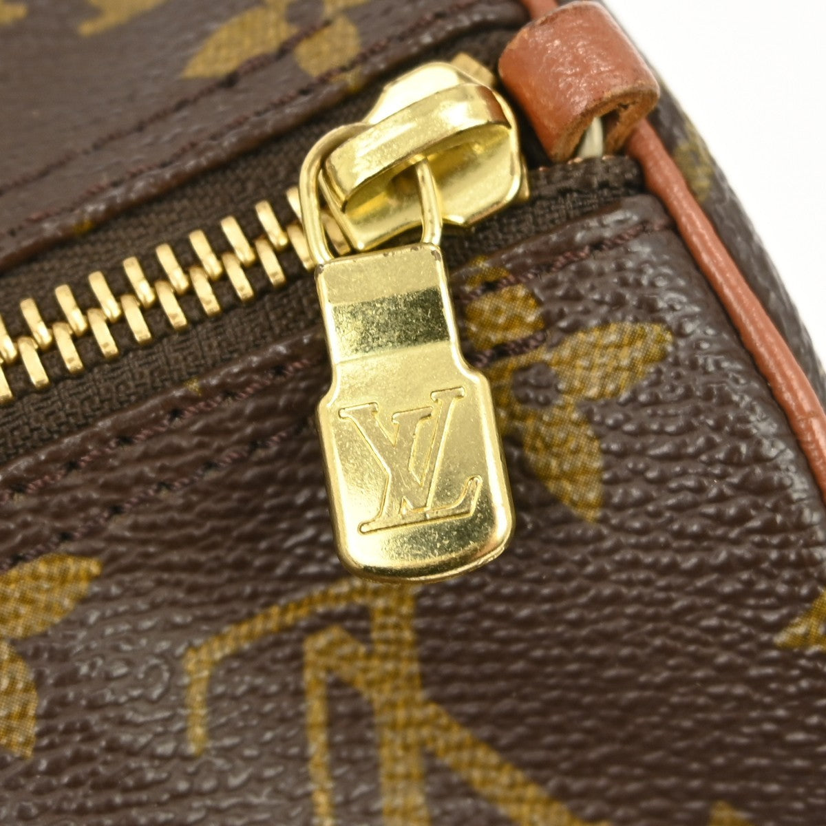 Louis Vuitton Papillon Handbag Monogram Canvas Brown Canvas Handbag (Pre-Owned)