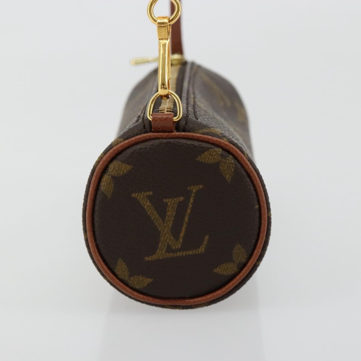 Louis Vuitton Papillon Pochette Monogram Canvas Brown Canvas Clutche & Pouche Bag (Pre-Owned)