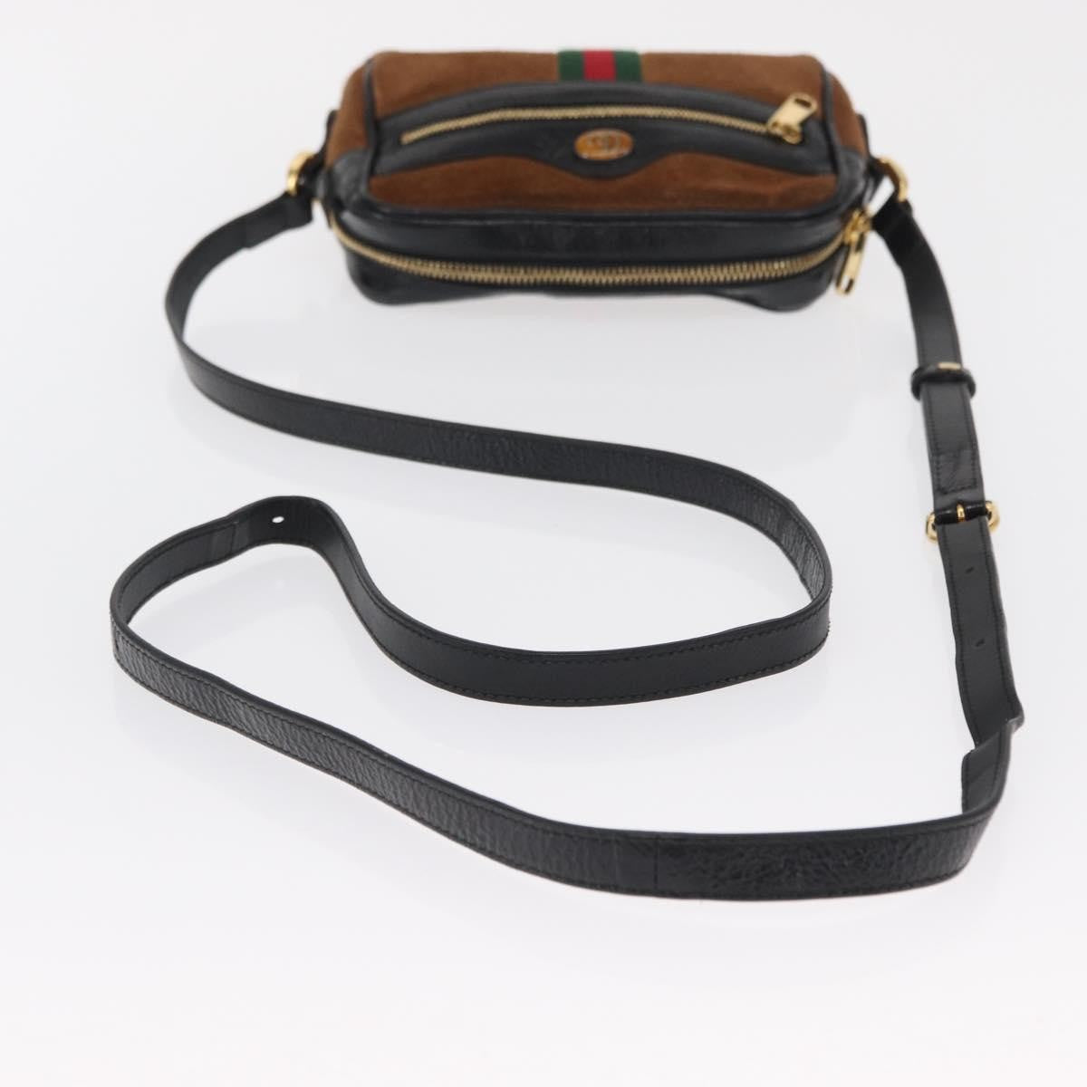 Gucci Ophidia Shoulder Bag Suede Brown Suede Shoulder Bag Bag (Pre-Owned)