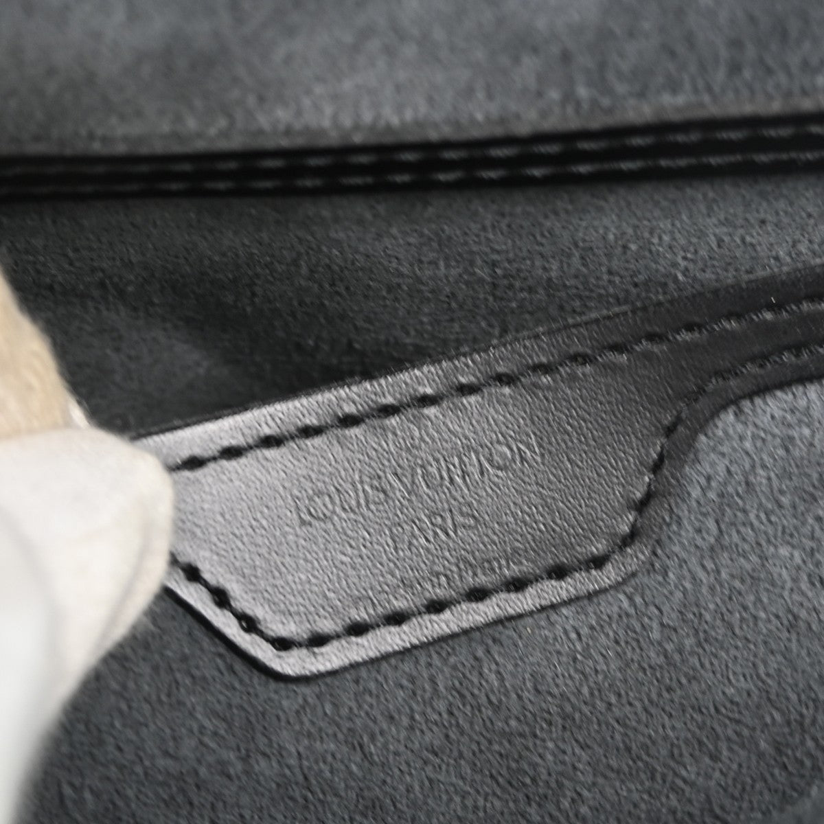 Louis Vuitton Gobelins Backpack Epi Leather Black Leather Backpack Bag (Pre-Owned)