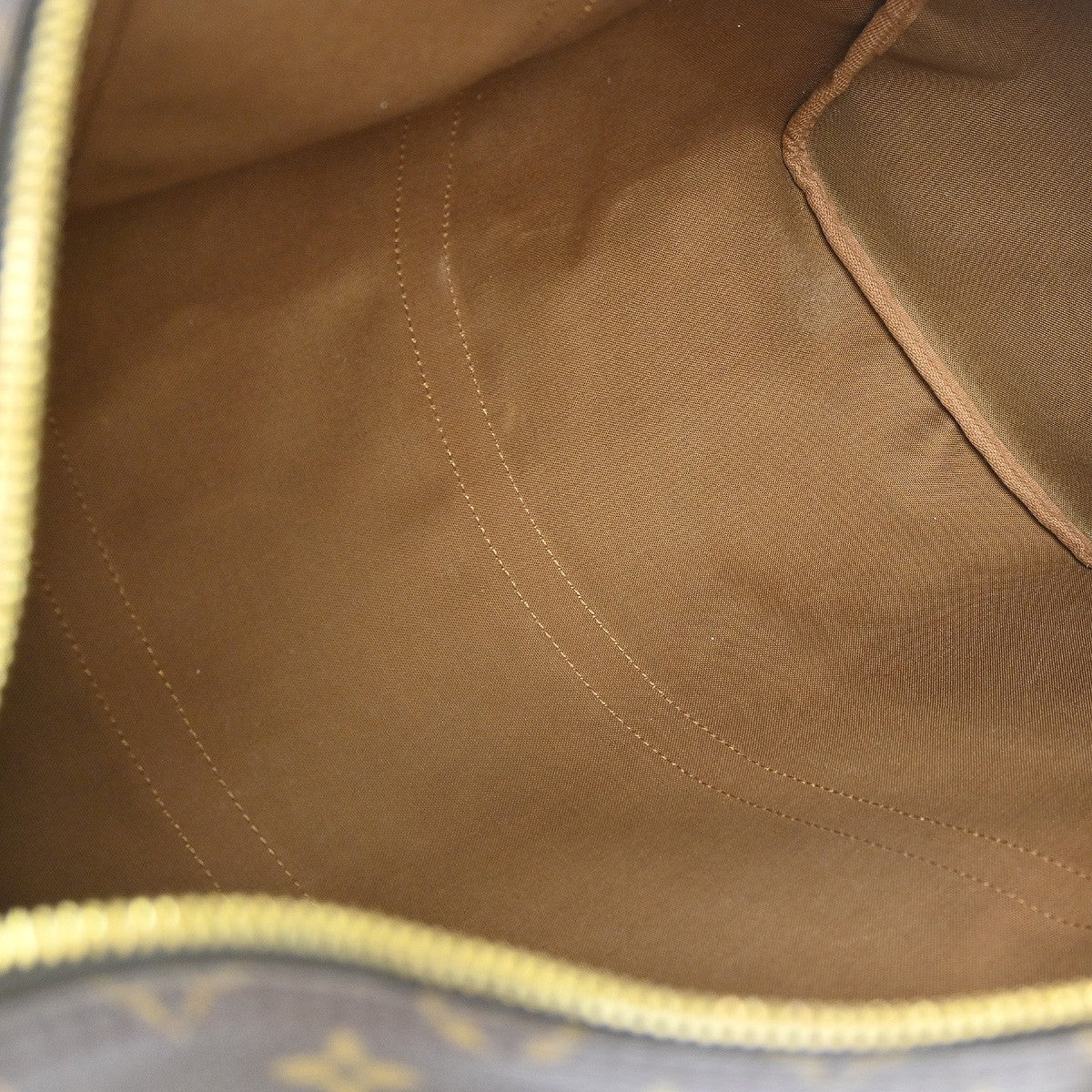 Louis Vuitton Keepall Bag Monogram Canvas Brown Canvas Travel Bag Bag (Pre-Owned)