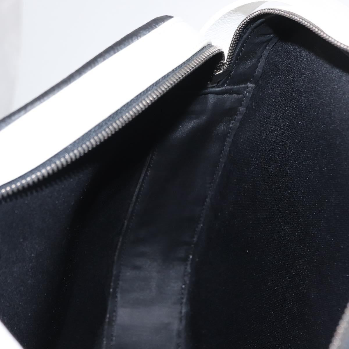 Loewe Anagram Shoulder Bag Leather Black Leather Shoulder Bag Bag (Pre-Owned)