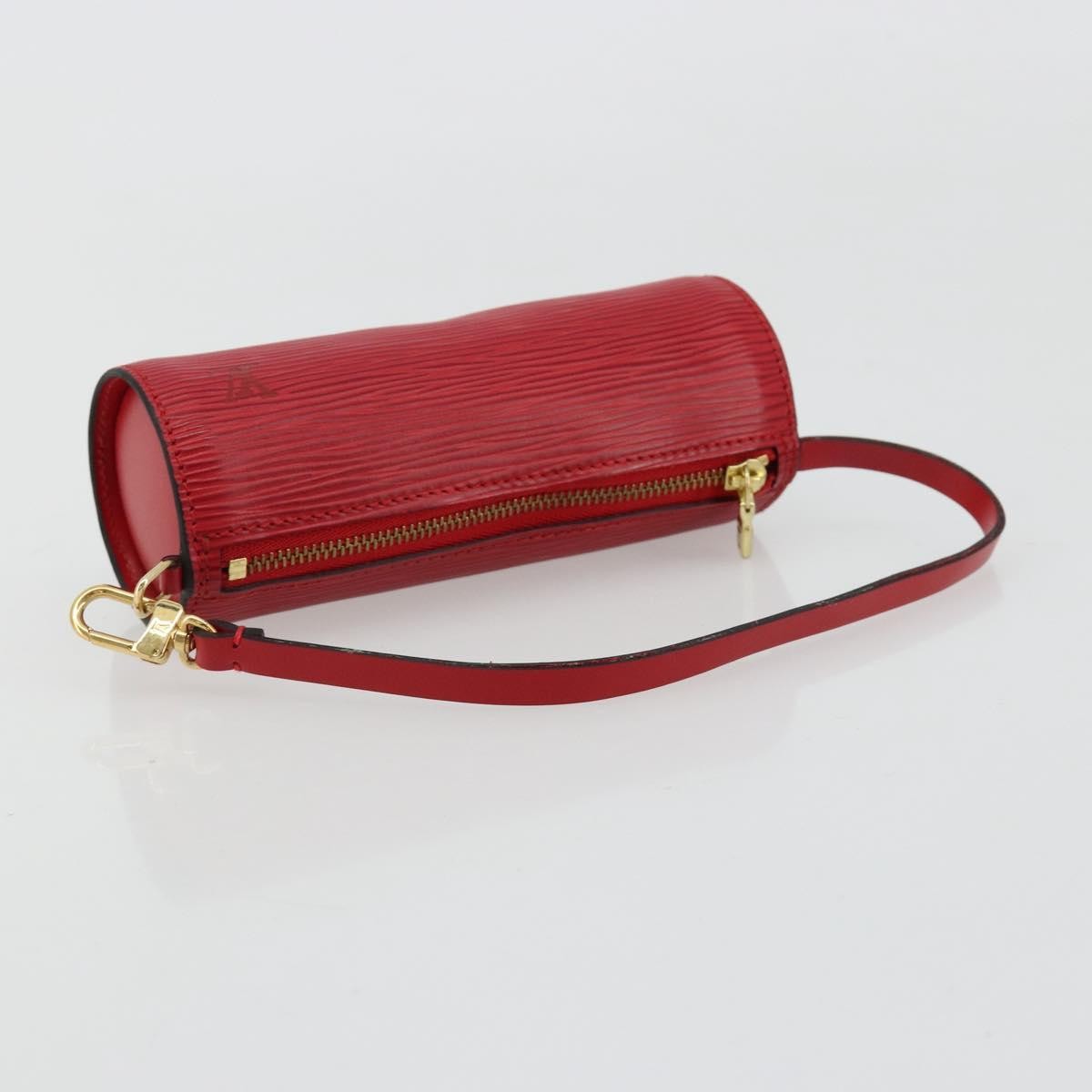 Louis Vuitton Soufflot Pochette Epi Leather Red Leather Clutche & Pouche Bag (Pre-Owned)
