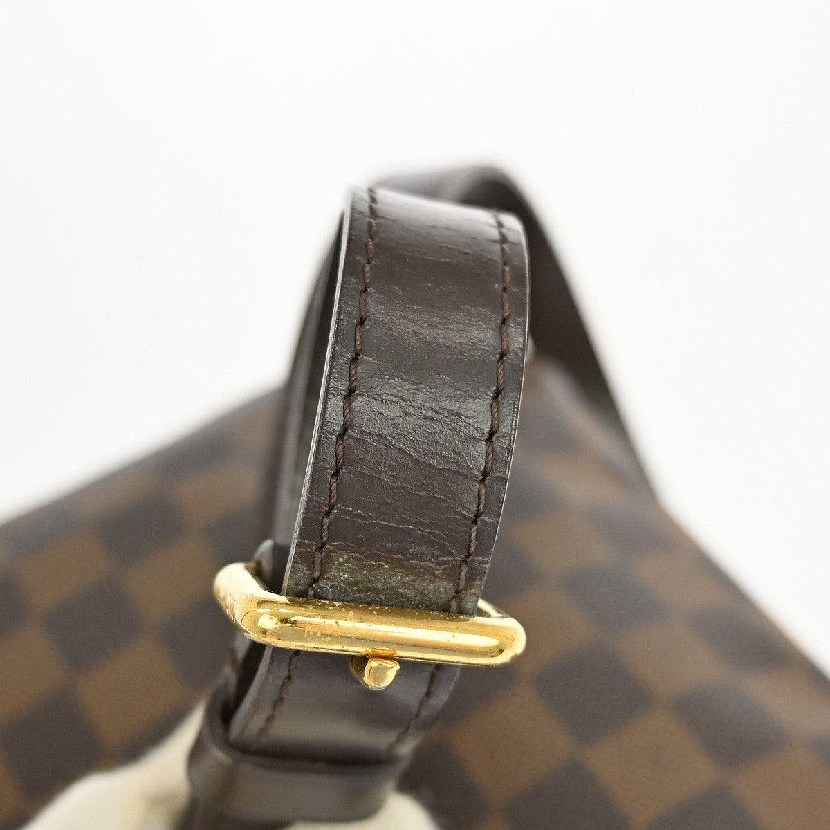 Louis Vuitton Bloomsbury Handbag Damier Brown Canvas Shoulder Bag Bag (Pre-Owned)
