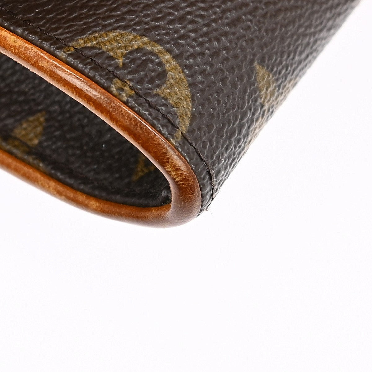 Louis Vuitton Twin Handbag Monogram Canvas Brown Canvas Clutche & Pouche Bag (Pre-Owned)