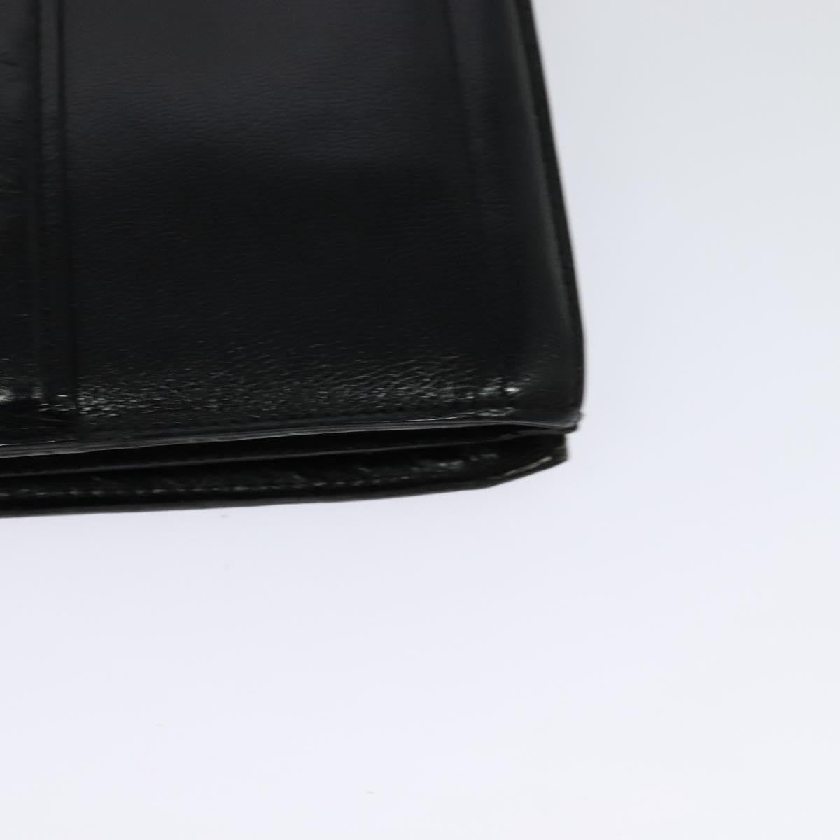Saint Laurent Vintage Shoulder Bag Leather Black Leather Shoulder Bag Bag (Pre-Owned)