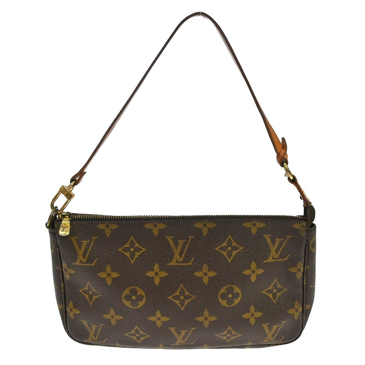 Louis Vuitton Pochette Accessoires Nm Monogram Canvas Brown Canvas Clutche & Pouche Bag (Pre-Owned)