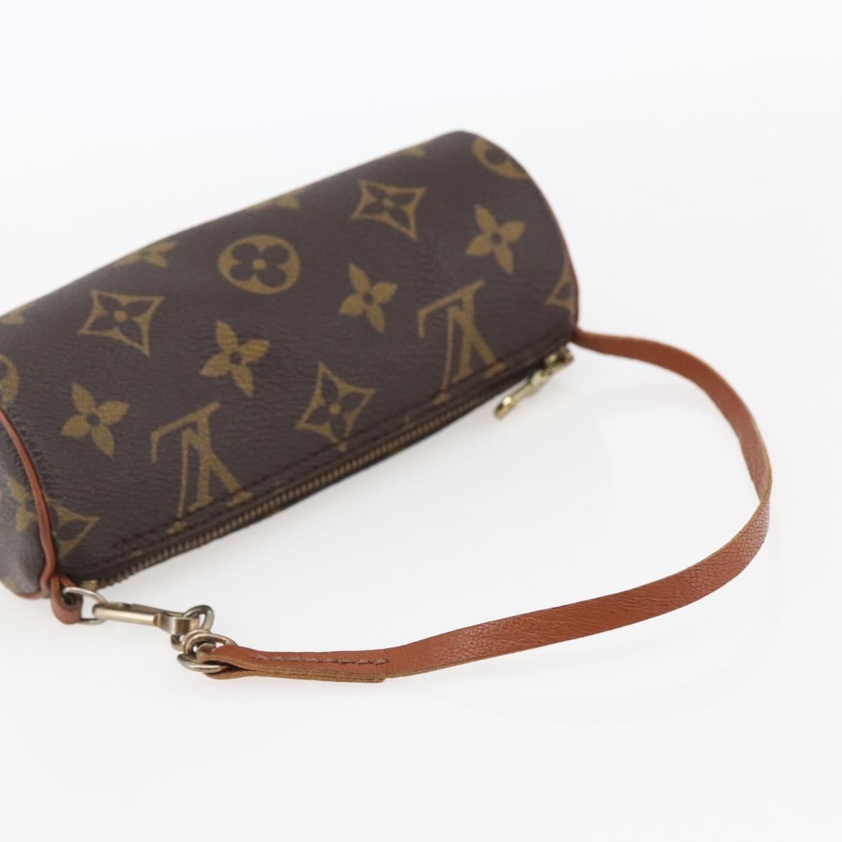 Louis Vuitton Papillon Pochette Monogram Canvas Brown Canvas Clutche & Pouche Bag (Pre-Owned)