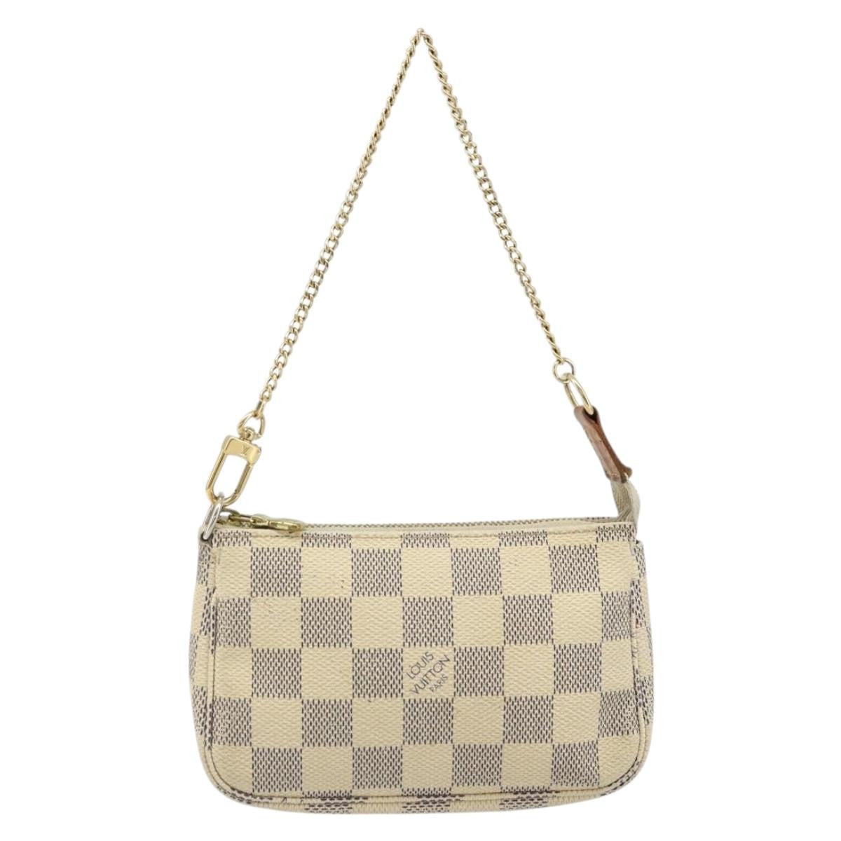 Louis Vuitton Mini Pochette Accessoires Damier Canvas Multicolour Canvas Clutche & Pouche Bag (Pre-Owned)