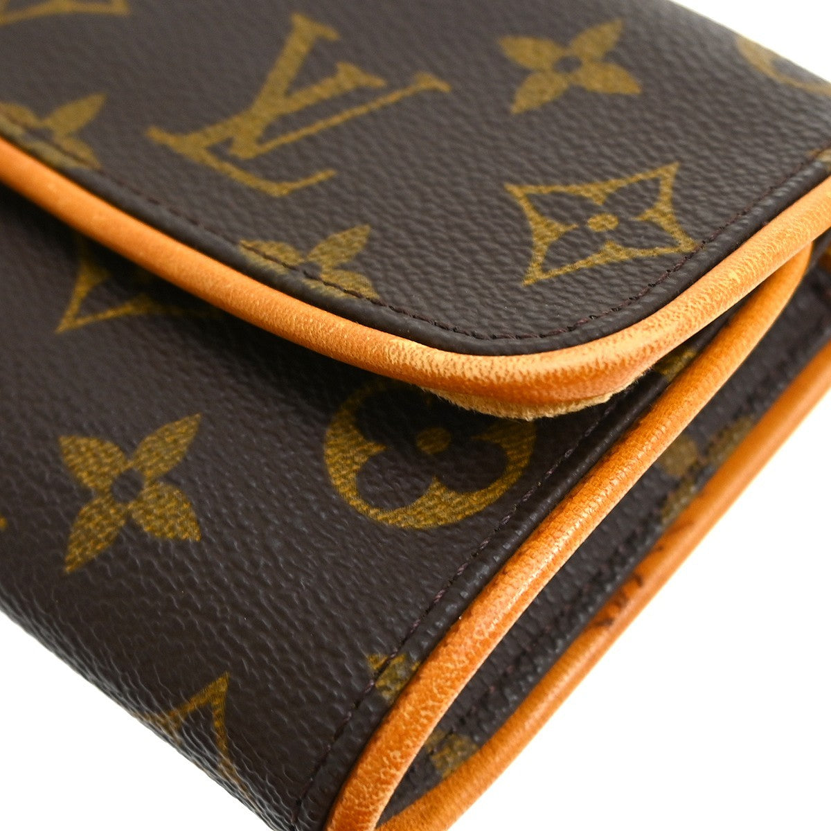 Louis Vuitton Twin Handbag Monogram Canvas Brown Canvas Clutche & Pouche Bag (Pre-Owned)