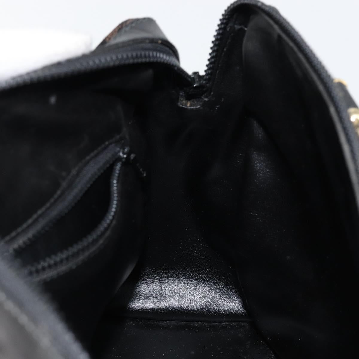 Celine Vintage Macadam Handbag C Macadam Suede Black Suede Handbag (Pre-Owned)