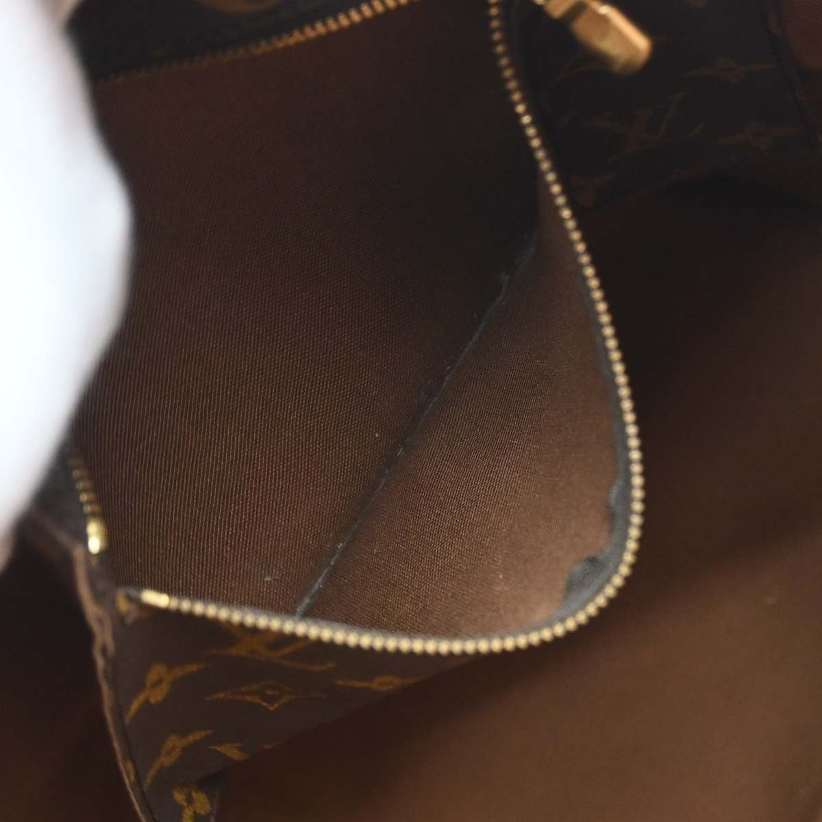 Louis Vuitton Randonnee Backpack Monogram Canvas Brown Canvas Shoulder Bag Bag (Pre-Owned)