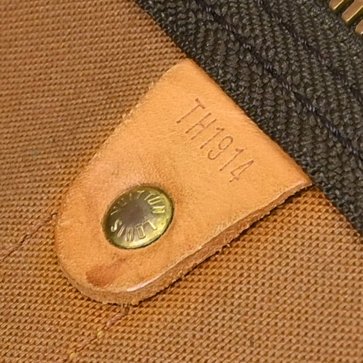Louis Vuitton Keepall Bandouliere Bag Monogram Canvas Brown Canvas Travel Bag Bag (Pre-Owned)