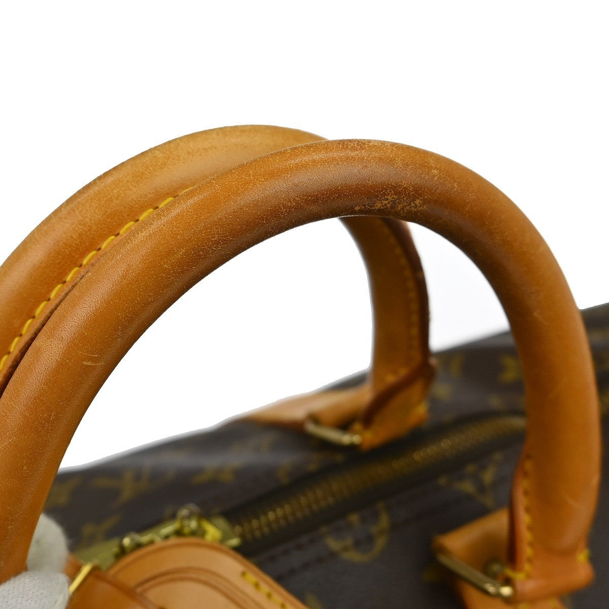 Louis Vuitton Keepall Bag Monogram Canvas Brown Canvas Travel Bag Bag (Pre-Owned)