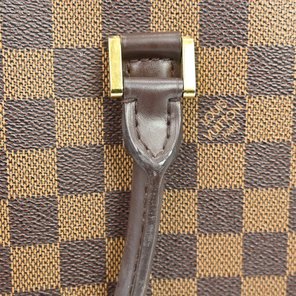 Louis Vuitton Venice Sac Plat Bag Damier Brown Canvas Tote Bag Bag (Pre-Owned)