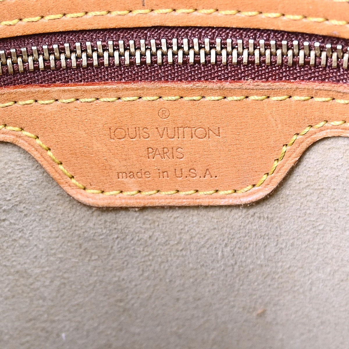 Louis Vuitton Monogram Looping Handbag Monogram Canvas Brown Canvas Shoulder Bag Bag (Pre-Owned)