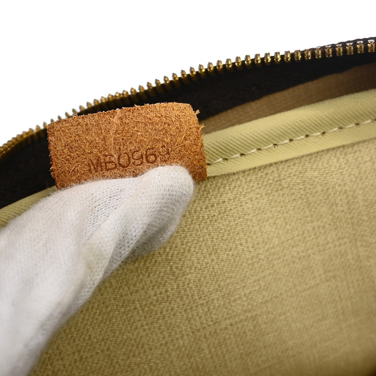 Louis Vuitton Deauville Handbag Monogram Canvas Brown Canvas Handbag (Pre-Owned)