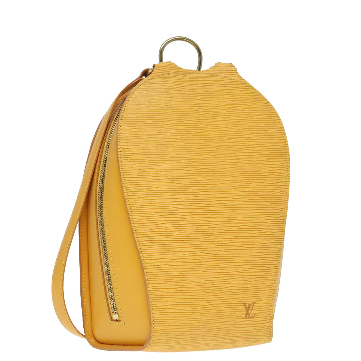 Louis Vuitton Mabillon Backpack Epi Leather Yellow Leather Backpack Bag (Pre-Owned)