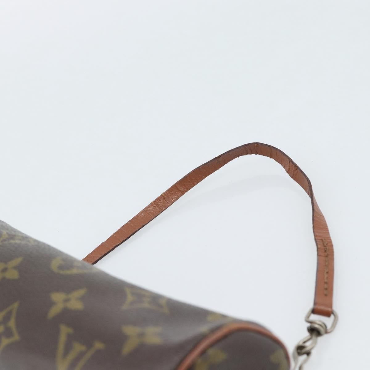 Louis Vuitton Papillon Pochette Monogram Canvas Brown Canvas Clutche & Pouche Bag (Pre-Owned)