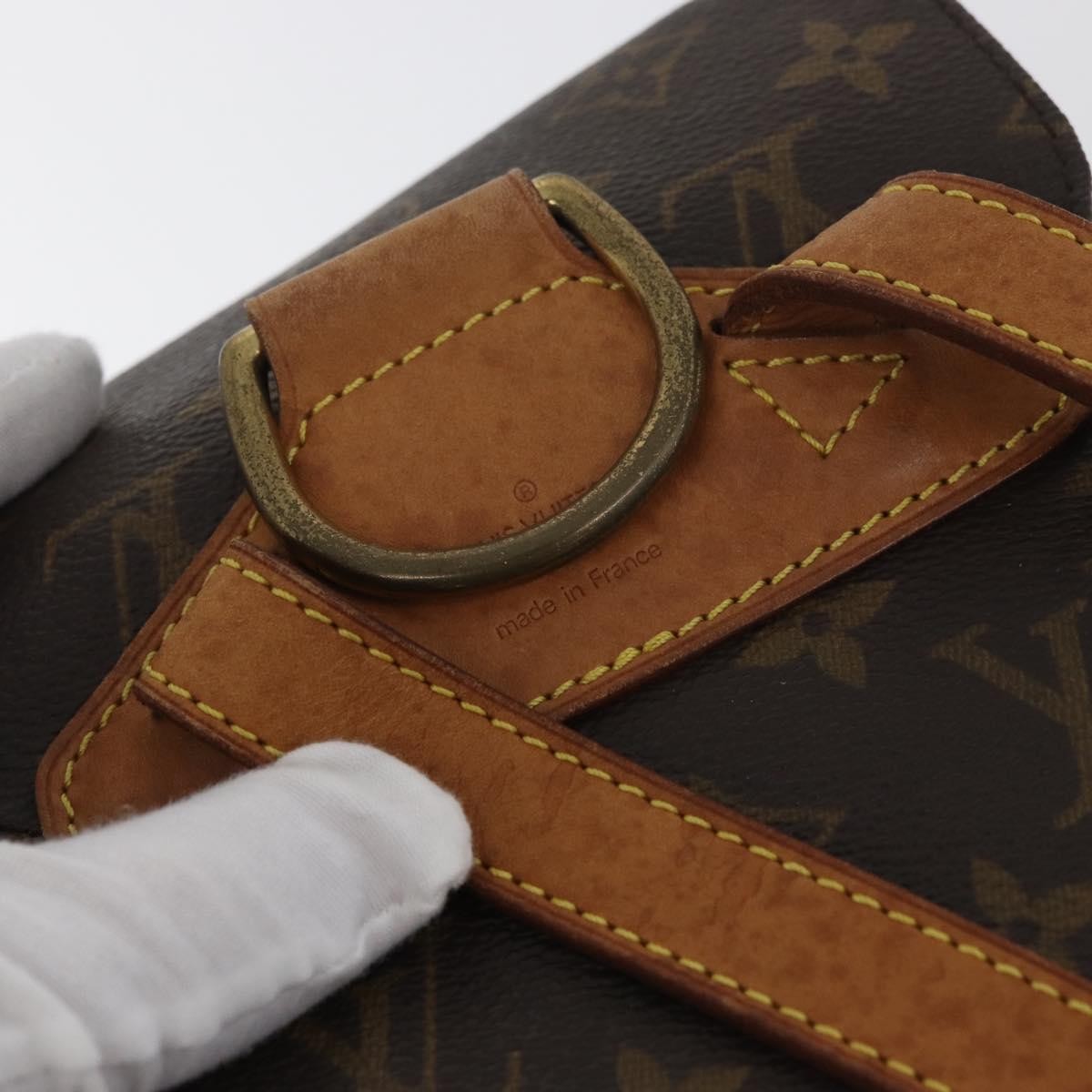 Louis Vuitton Vintage Montsouris Backpack Monogram Canvas Brown Canvas Backpack Bag (Pre-Owned)