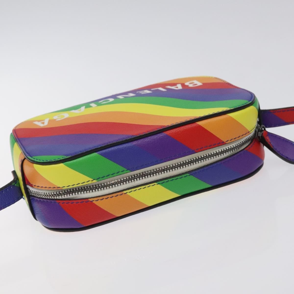 Balenciaga Everyday Camera Bag Printed Leather Multicolour Leather Shoulder Bag Bag (Pre-Owned)