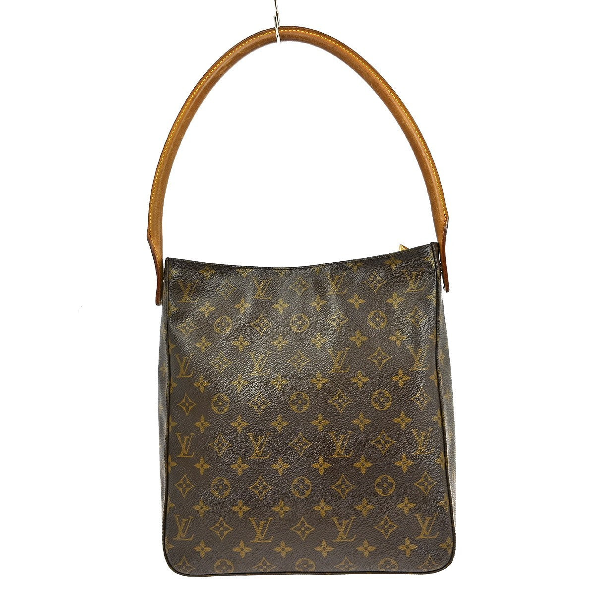 Louis Vuitton Monogram Looping Handbag Monogram Canvas Brown Canvas Shoulder Bag Bag (Pre-Owned)