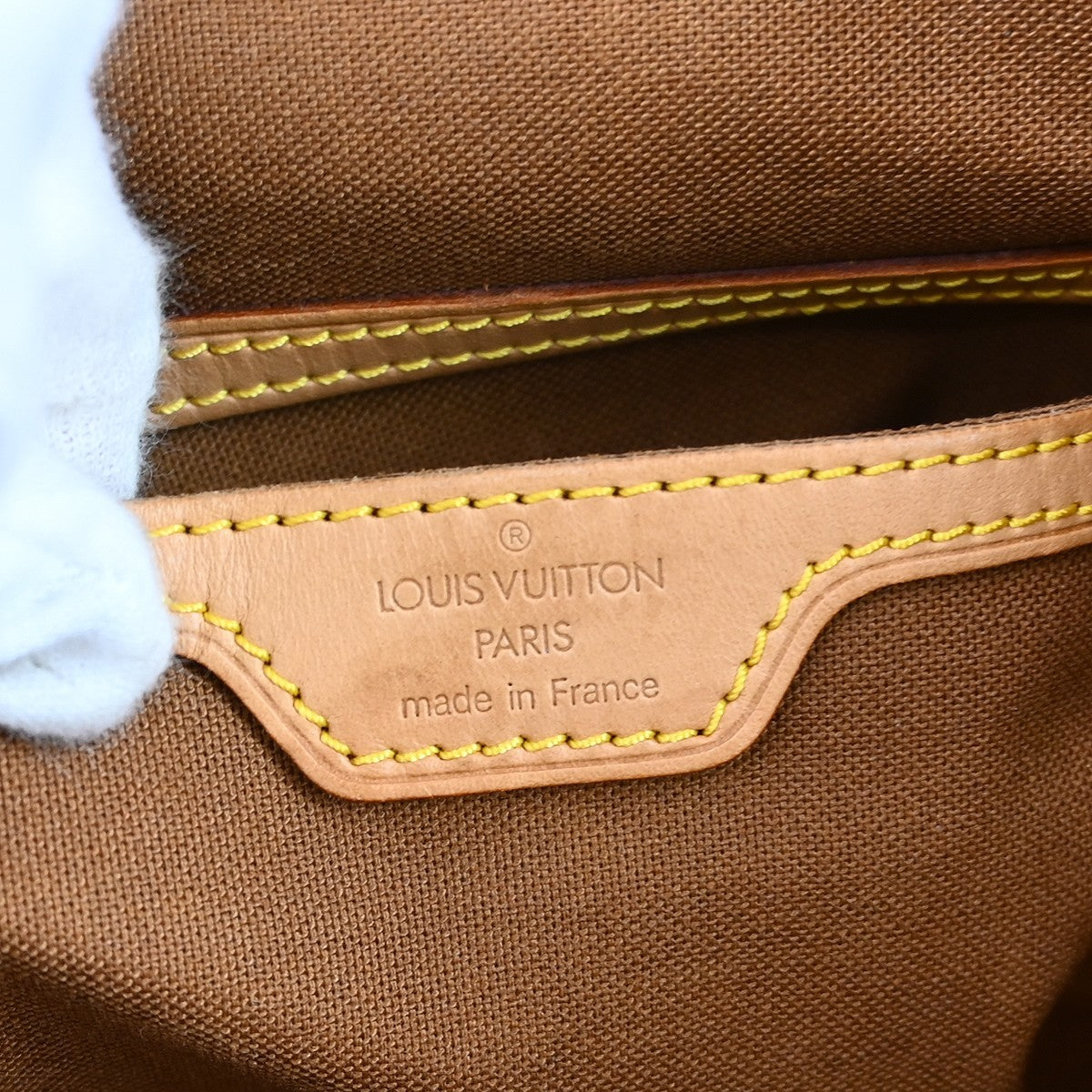Louis Vuitton Vintage Montsouris Backpack Monogram Canvas Brown Canvas Backpack Bag (Pre-Owned)