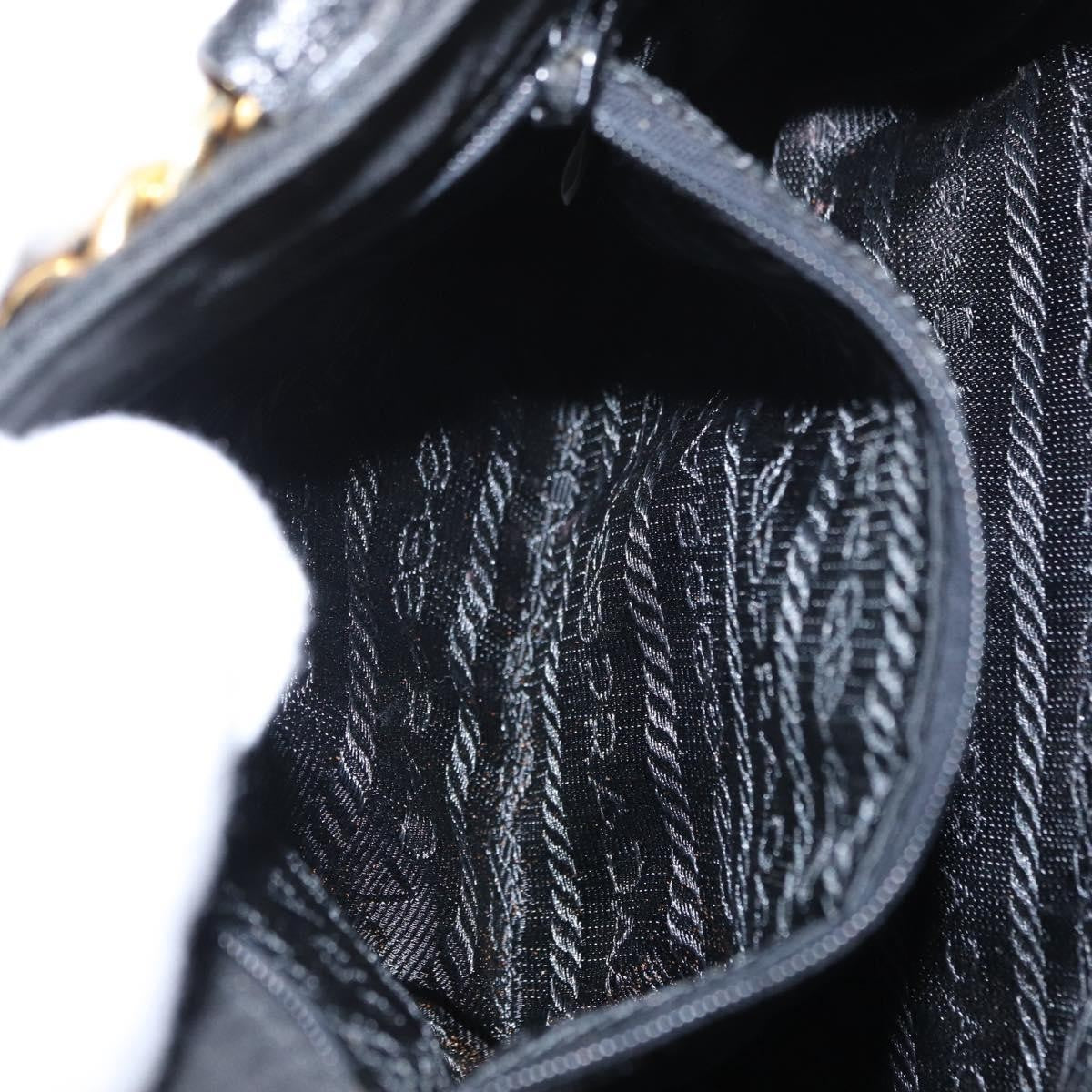 Prada Vintage Shoulder Bag Tessuto Black Nylon Shoulder Bag Bag (Pre-Owned)