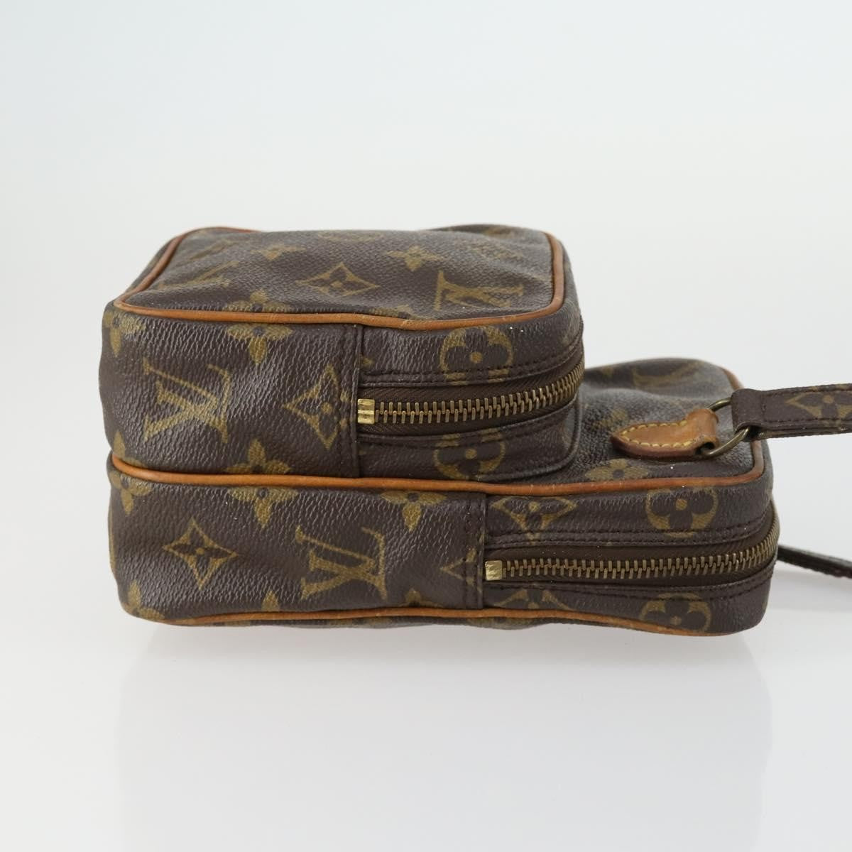 Louis Vuitton Amazone Bag Monogram Canvas Brown Canvas Shoulder Bag Bag (Pre-Owned)