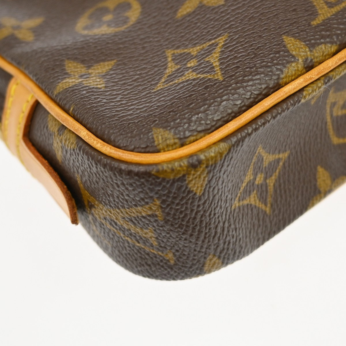 Louis Vuitton Pochette Marly Bandouliere Bag Monogram Canvas Brown Canvas Shoulder Bag Bag (Pre-Owned)
