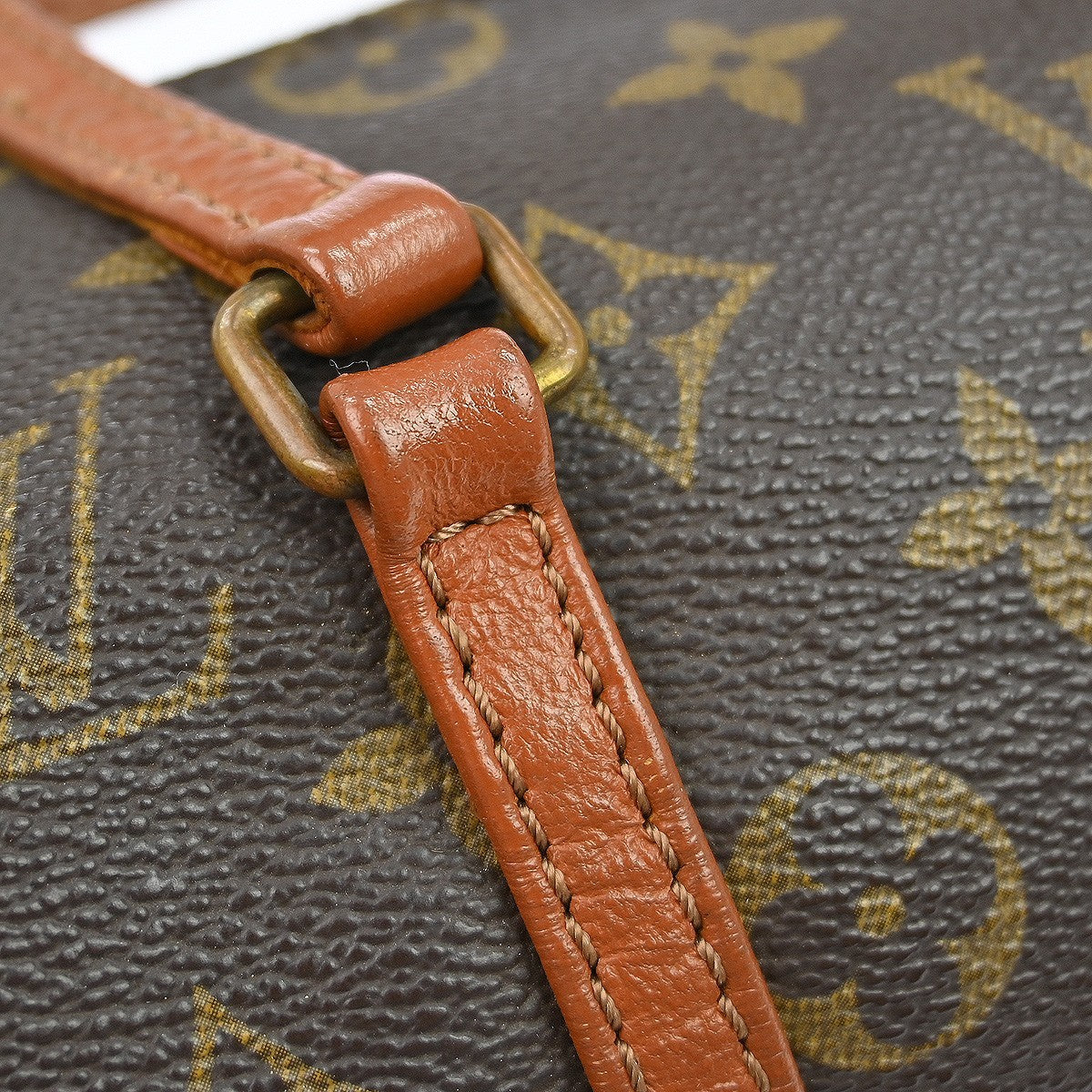 Louis Vuitton Papillon Handbag Monogram Canvas Brown Canvas Handbag (Pre-Owned)
